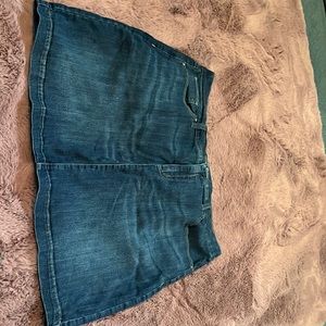 Jean skirt size 18, brand: Croft and Barrow